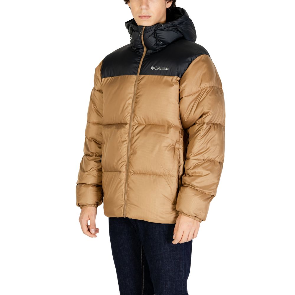 Beige Nylonjacke von Columbia