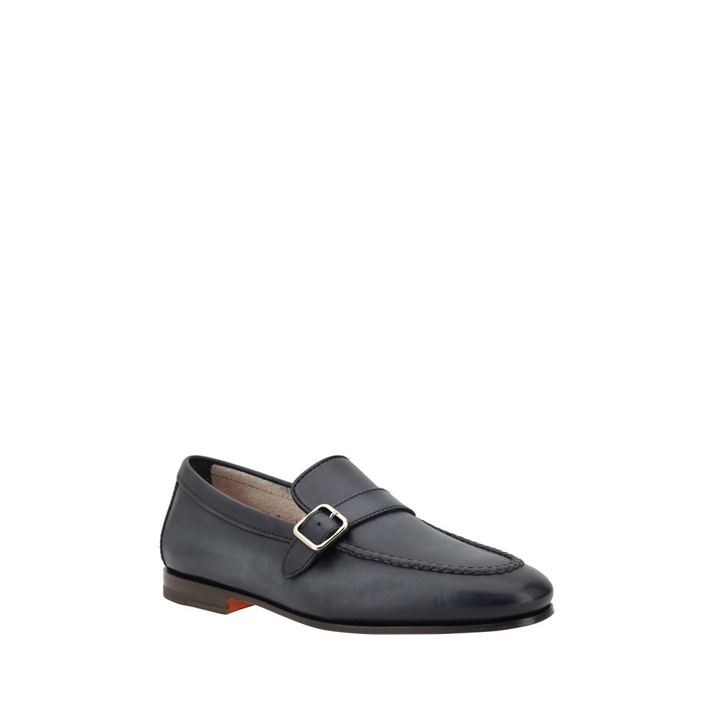 Mocasini Santoni cu cataramă simplă