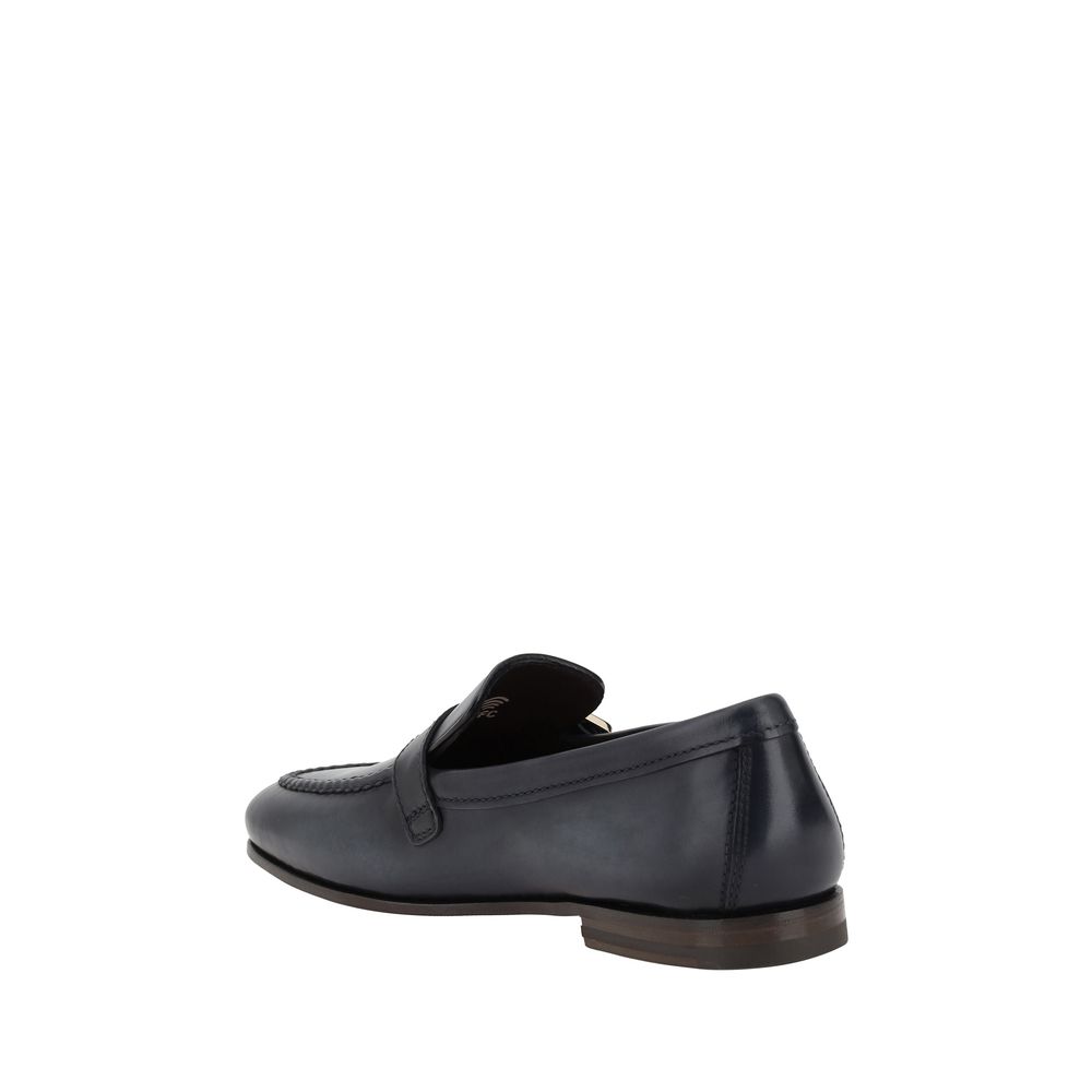 Mocasini Santoni cu cataramă simplă