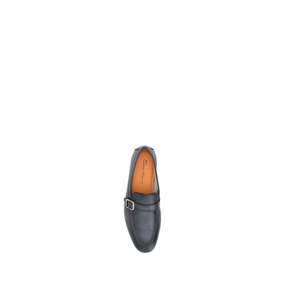 Mocasini Santoni cu cataramă simplă