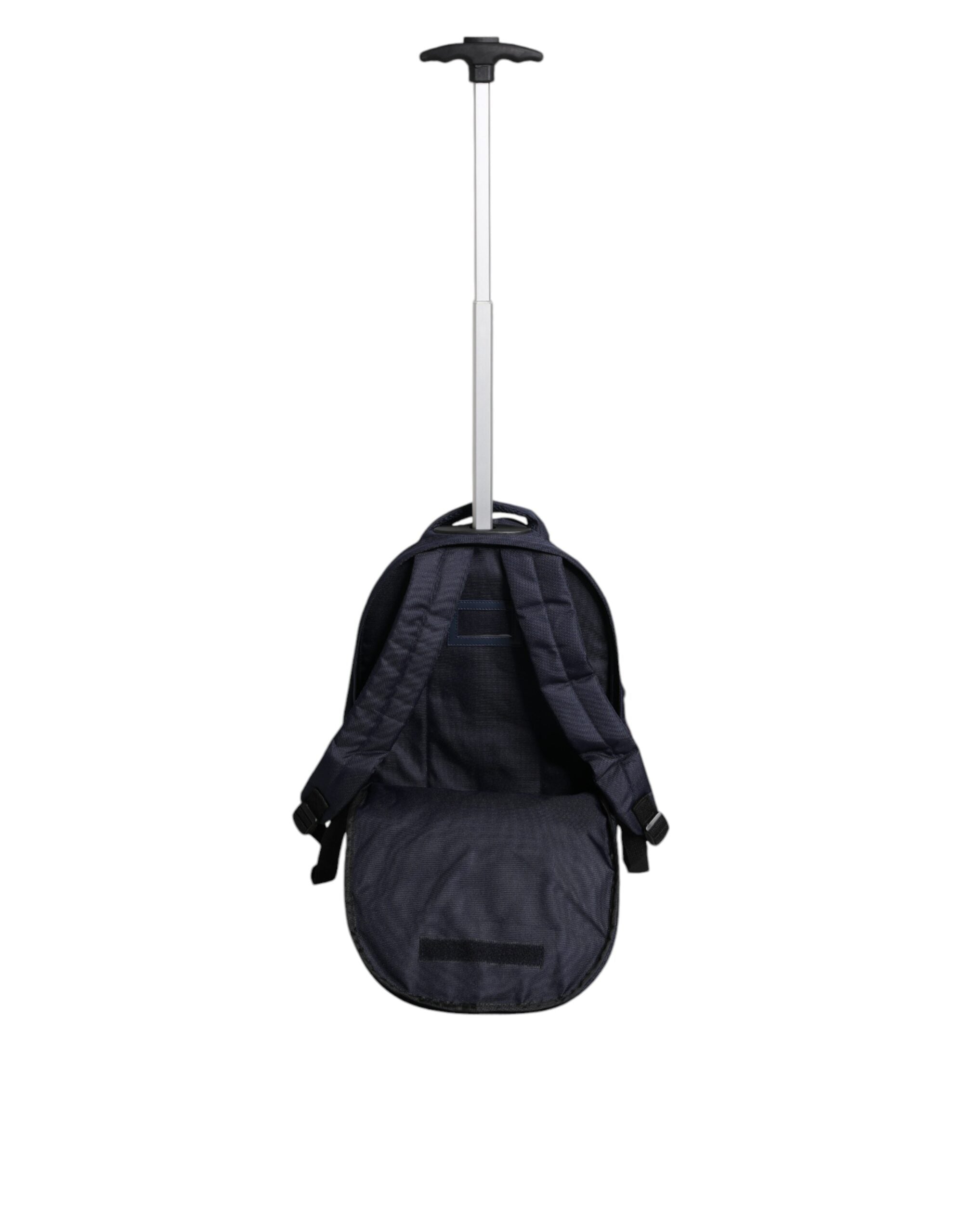 Dolce & Gabbana Blau-Rot Polyester Kinder Rucksack Rad Koffer Tasche