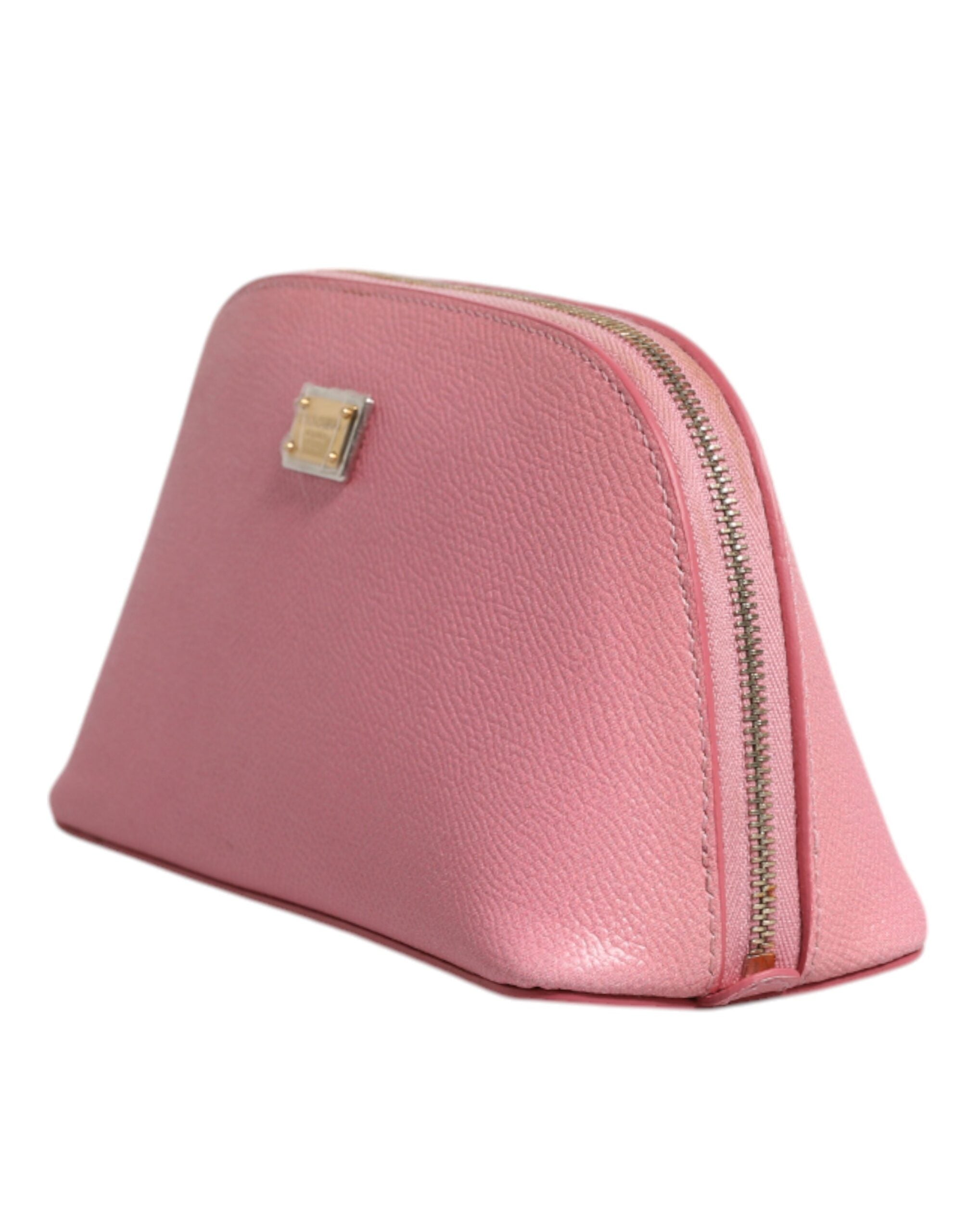 Dolce & Gabbana – Handtasche mit Reißverschluss und DG-Logo in Rosa