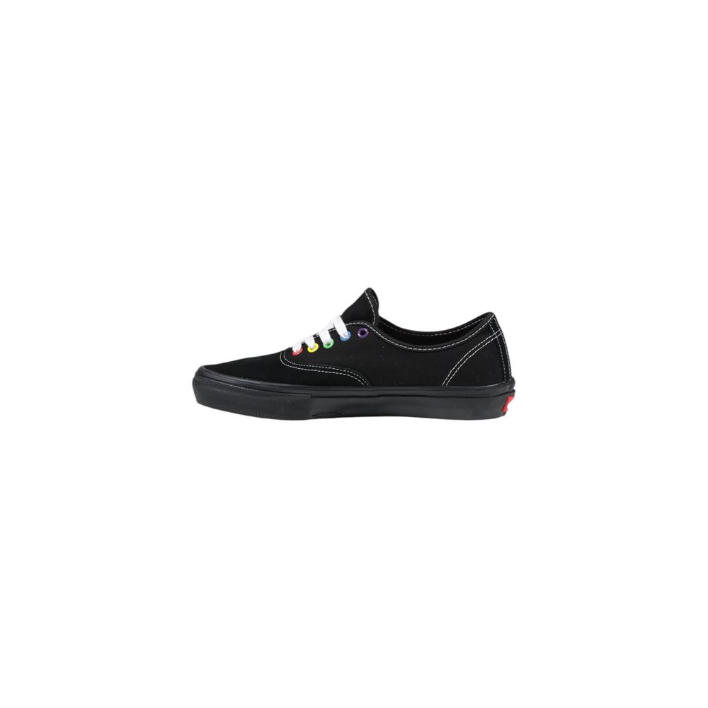 Teniși negri din piele întoarsă Vans
