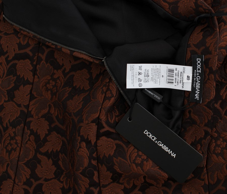 Dolce & Gabbana Eleganter Ballonrock aus Brokat