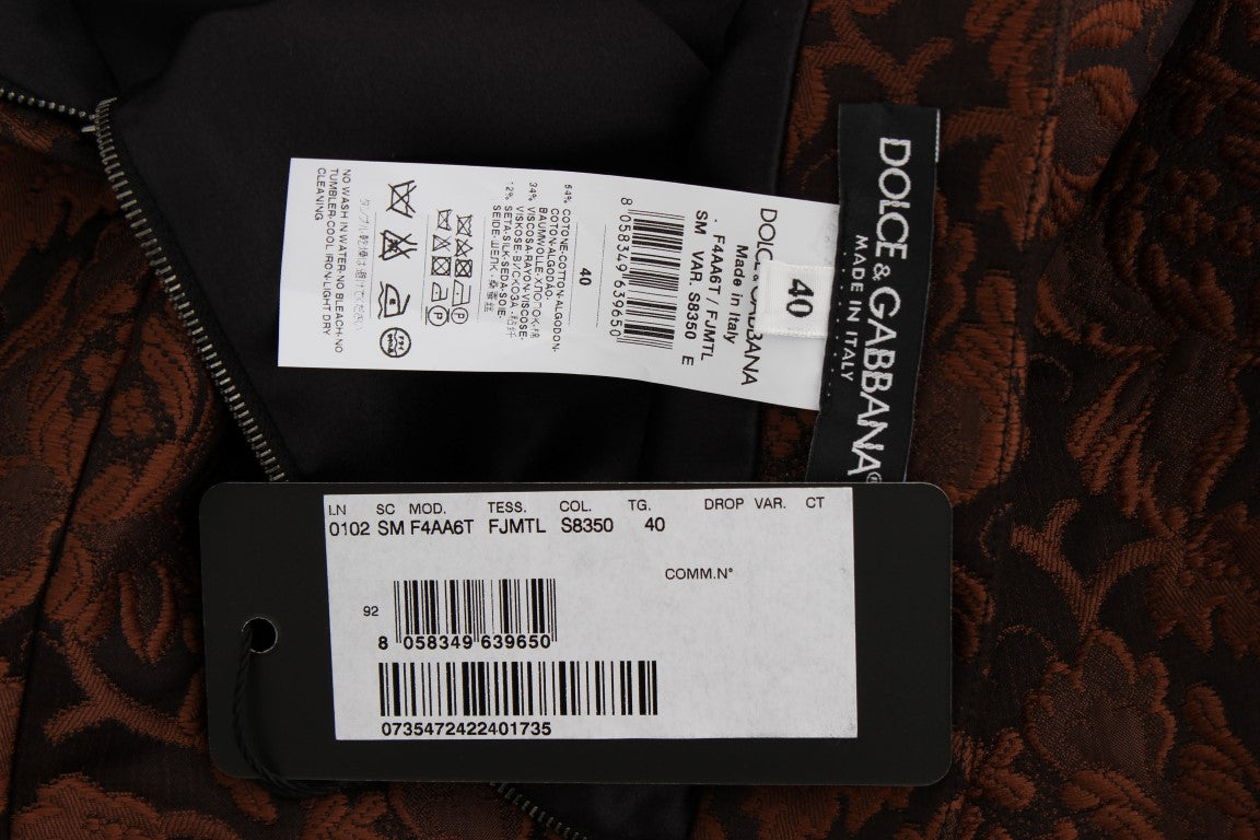 Dolce & Gabbana Eleganter Ballonrock aus Brokat