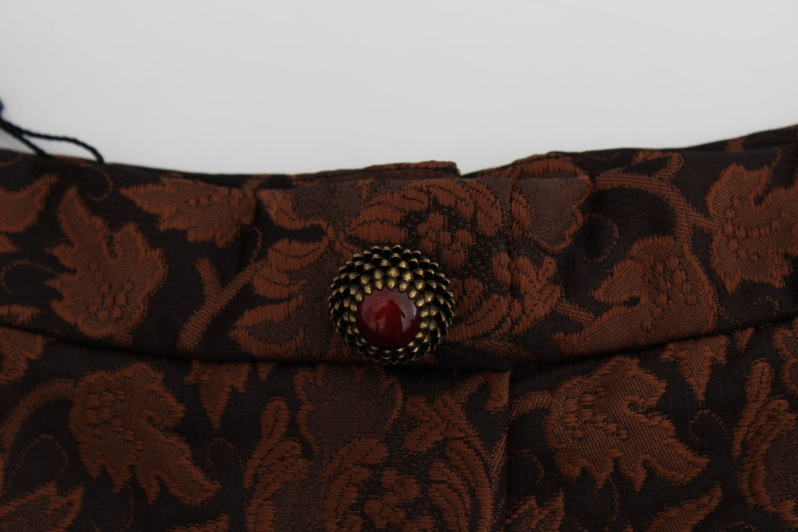 Dolce & Gabbana Eleganter Ballonrock aus Brokat