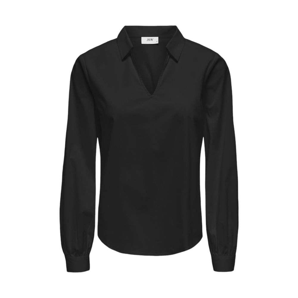 Cămașă neagră din bumbac Jacqueline De Yong
