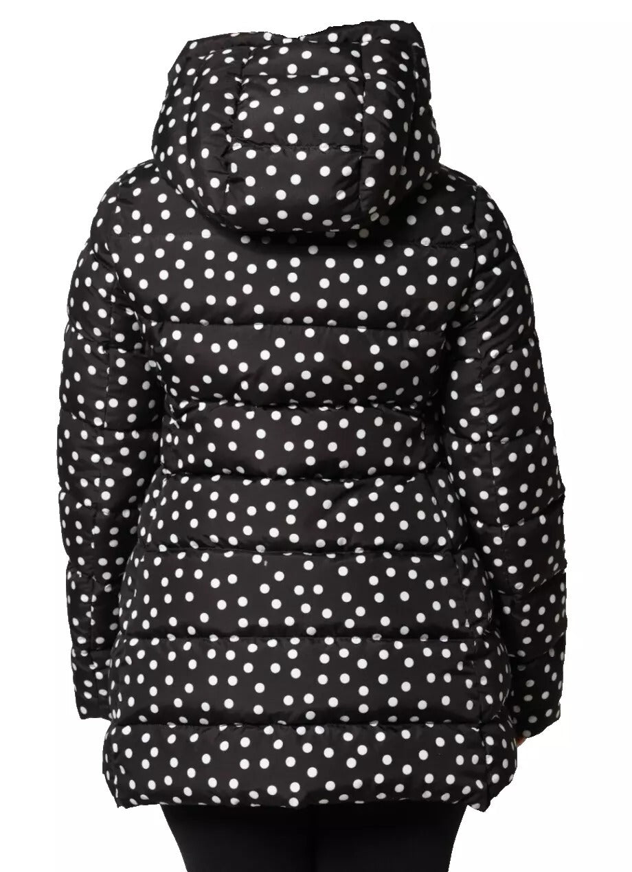 Dolce & Gabbana Jachetă elegantă cu glugă și fermoar complet negru