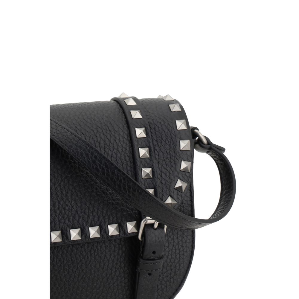 Geantă de umăr mică Valentino Garavani Rockstud Messenger