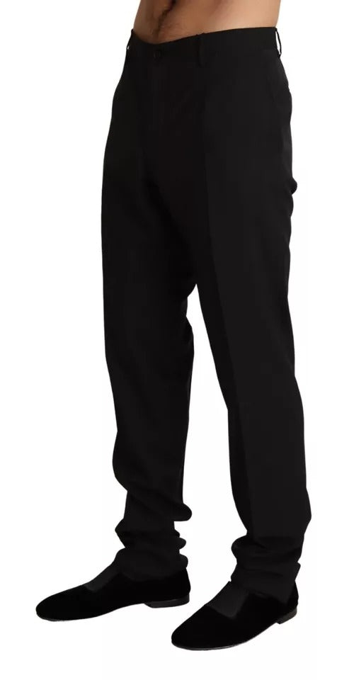 Dolce & Gabbana – Schwarze, formelle Skinny-Hose