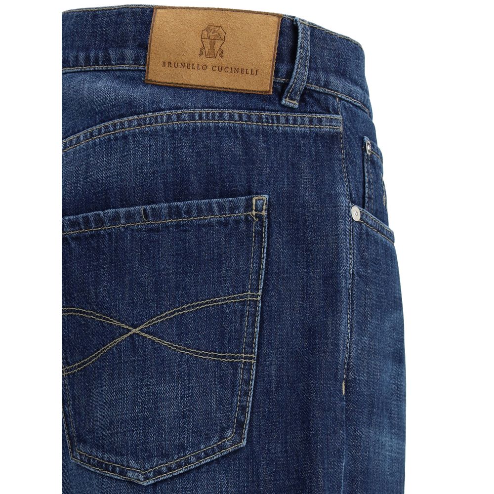 Brunello Cucinelli Jeans mit Bündchen