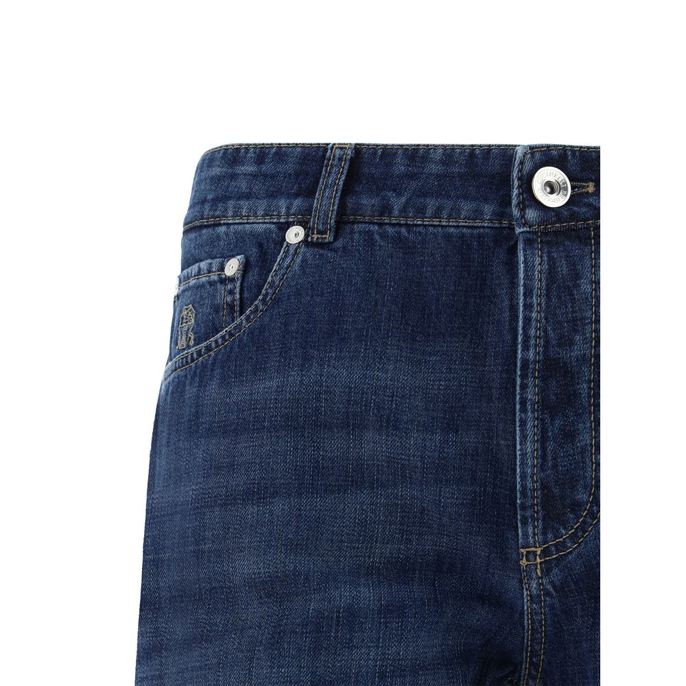 Brunello Cucinelli Jeans mit Bündchen
