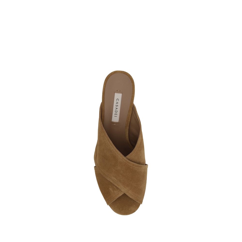 Casadei Wildledersandalen