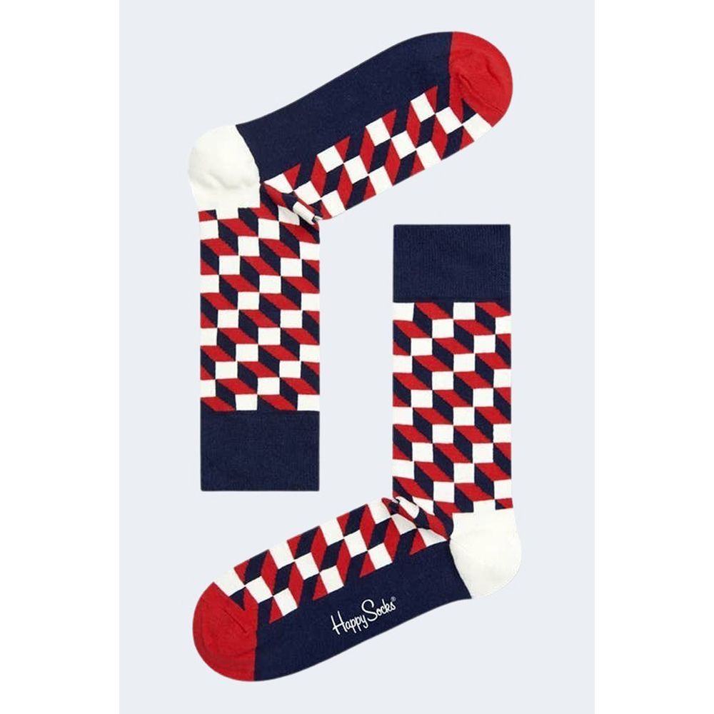 Happy Socks – Blaue Strumpfhosen und Socken aus Baumwolle