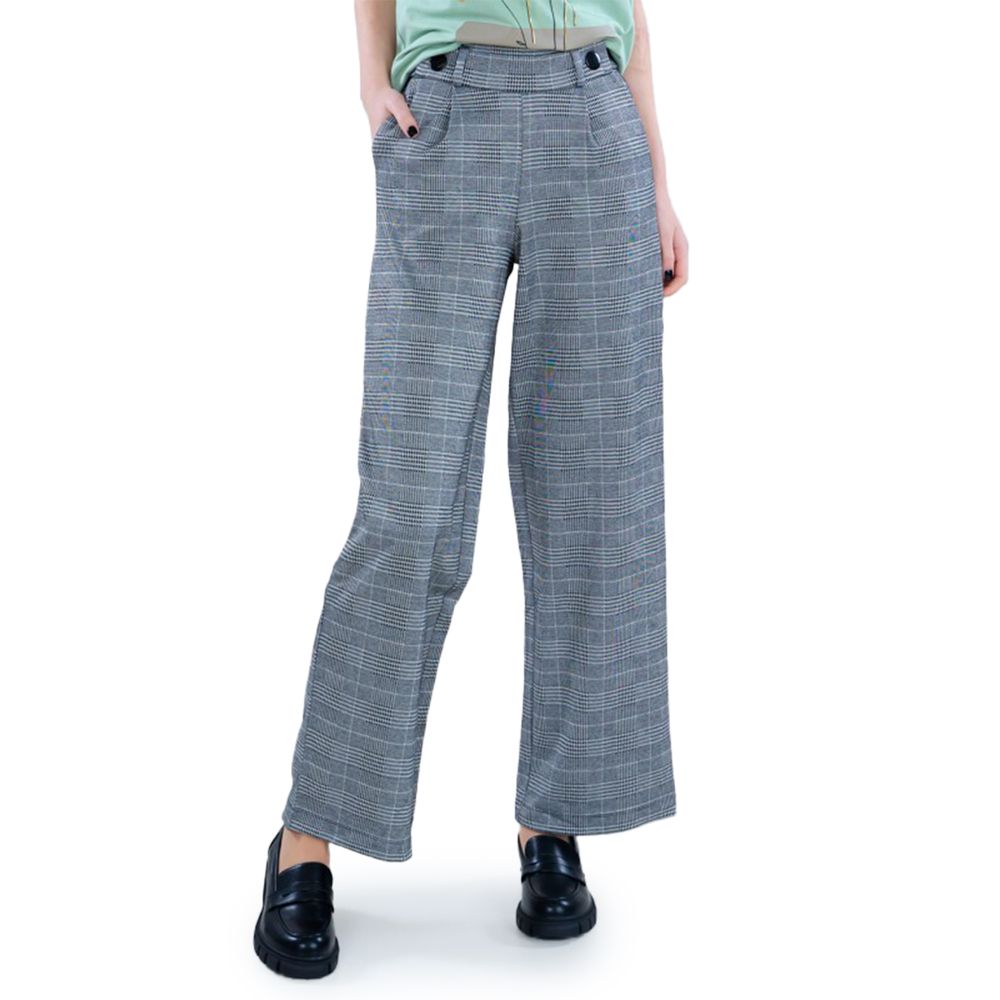 Jacqueline De Yong Schwarze Polyesterjeans und -hose