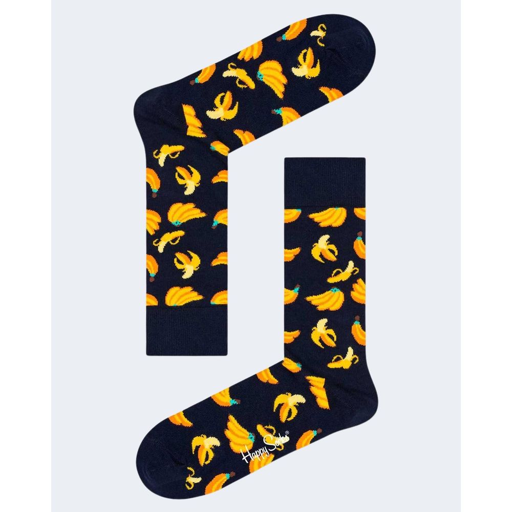 Colanți și șosete Happy Socks din bumbac negru