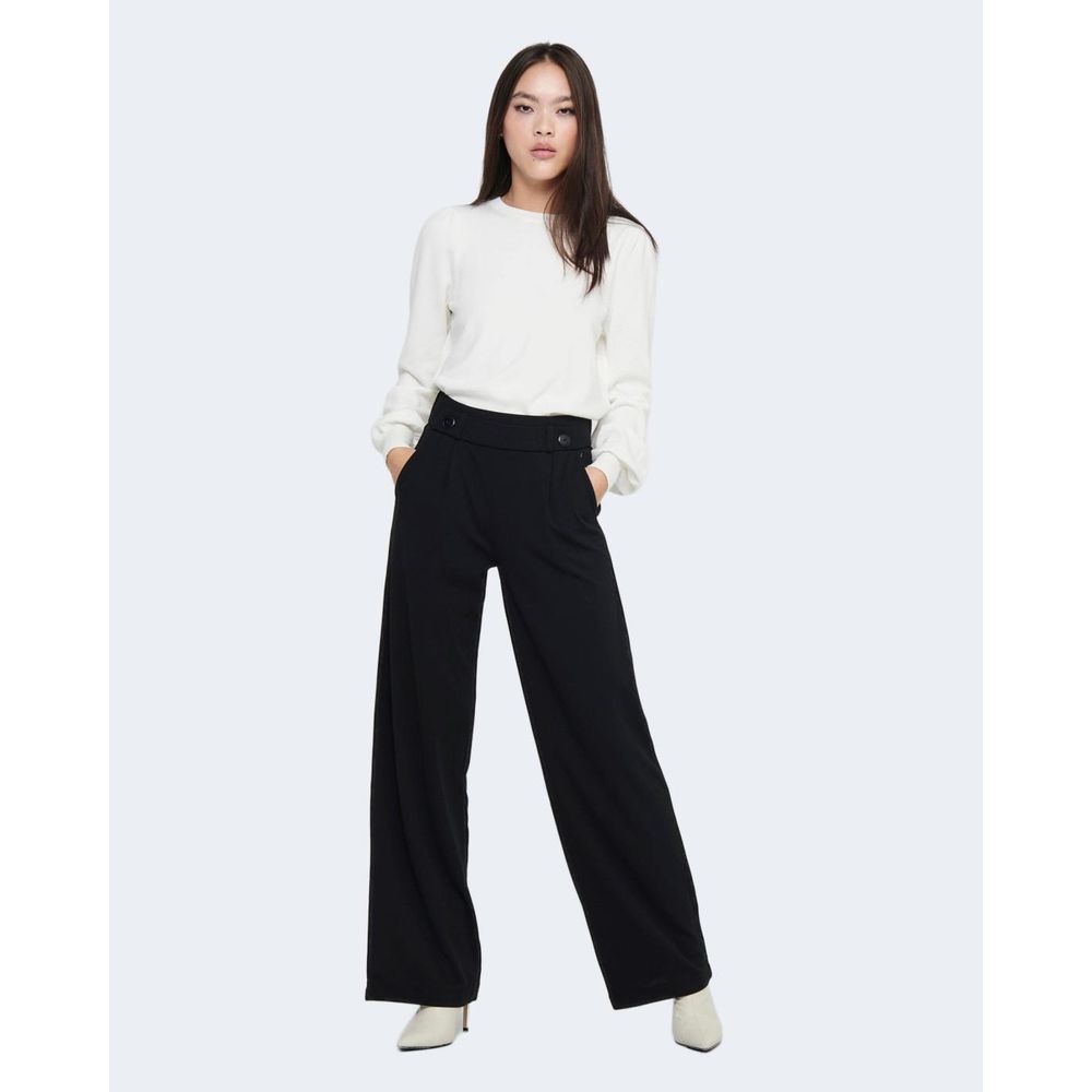 Jacqueline De Yong Schwarze Polyesterjeans und -hose