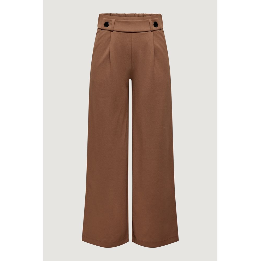 Jacqueline De Yong Braune Polyesterjeans und -hose