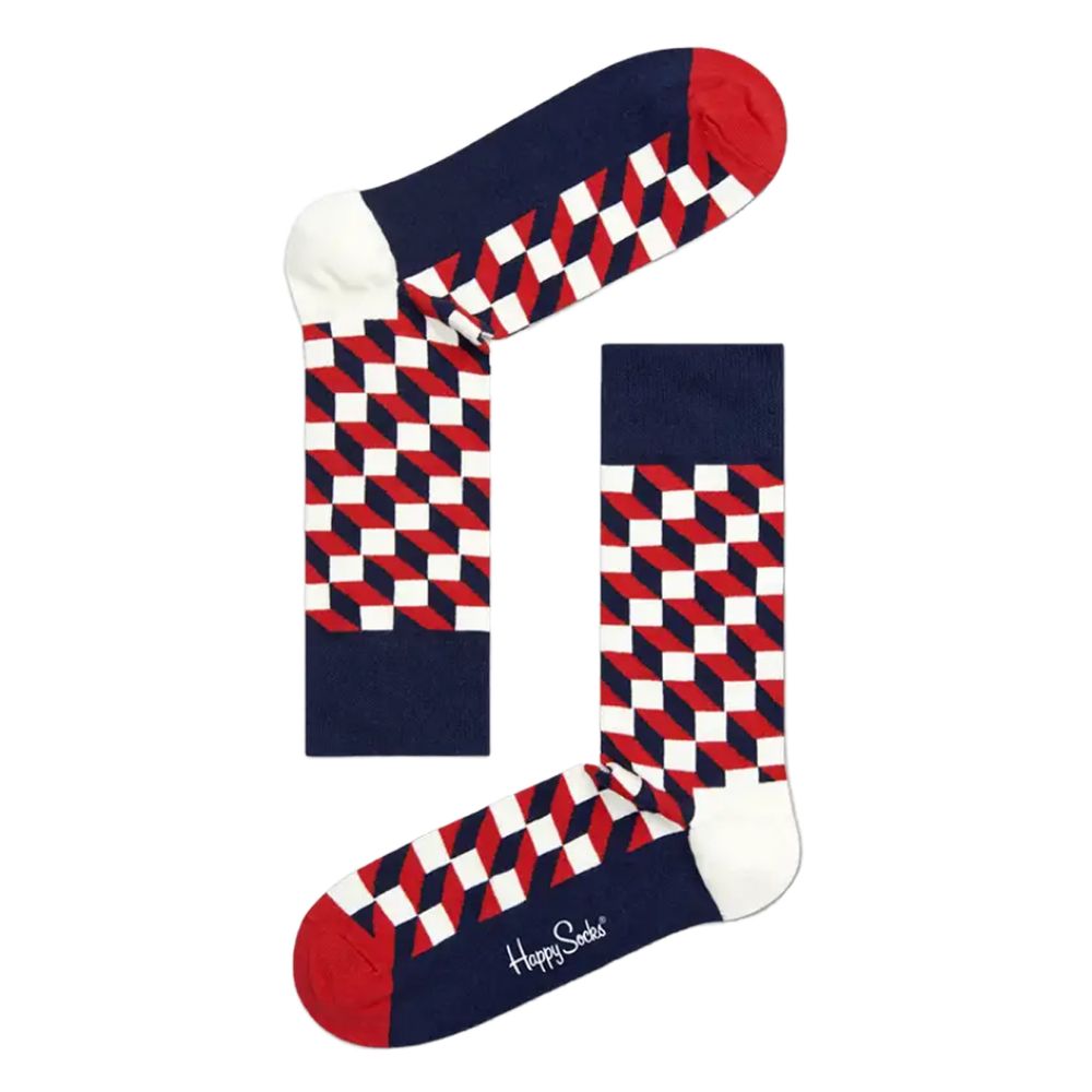 Happy Socks – Blaue Strumpfhosen und Socken aus Baumwolle