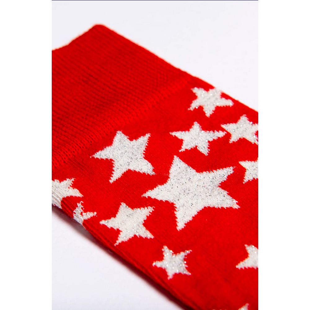 Happy Socks – Rote Strumpfhosen und Socken aus Baumwolle