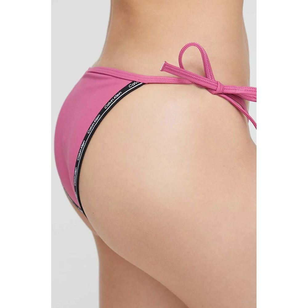 Calvin Klein Jeans – Rosafarbene Polyester-Bademode