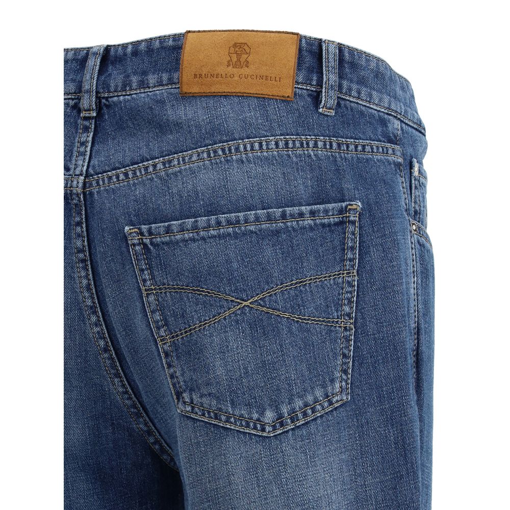 Brunello Cucinelli Jeans mit Bündchen