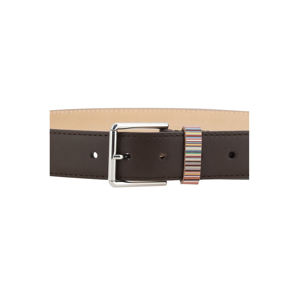 Curea Paul Smith Iconic cu dungi