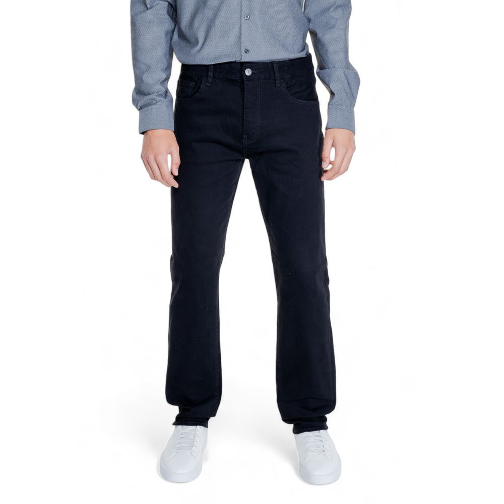 Armani Exchange – Schwarze Jeans und Hose aus Baumwolle
