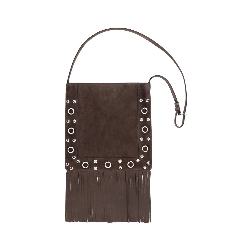 Valentino Garavani Schultertasche aus Wildleder