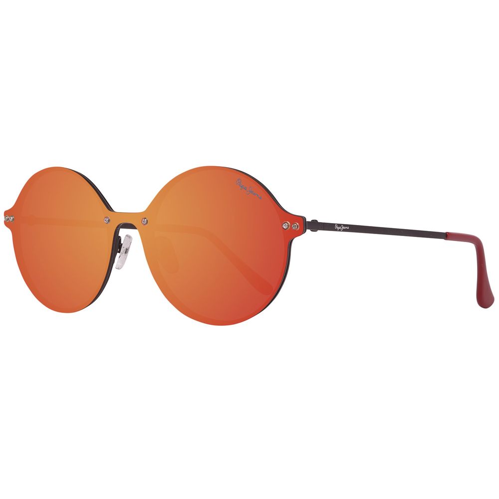 Ochelari de soare Pepe Jeans din metal negru
