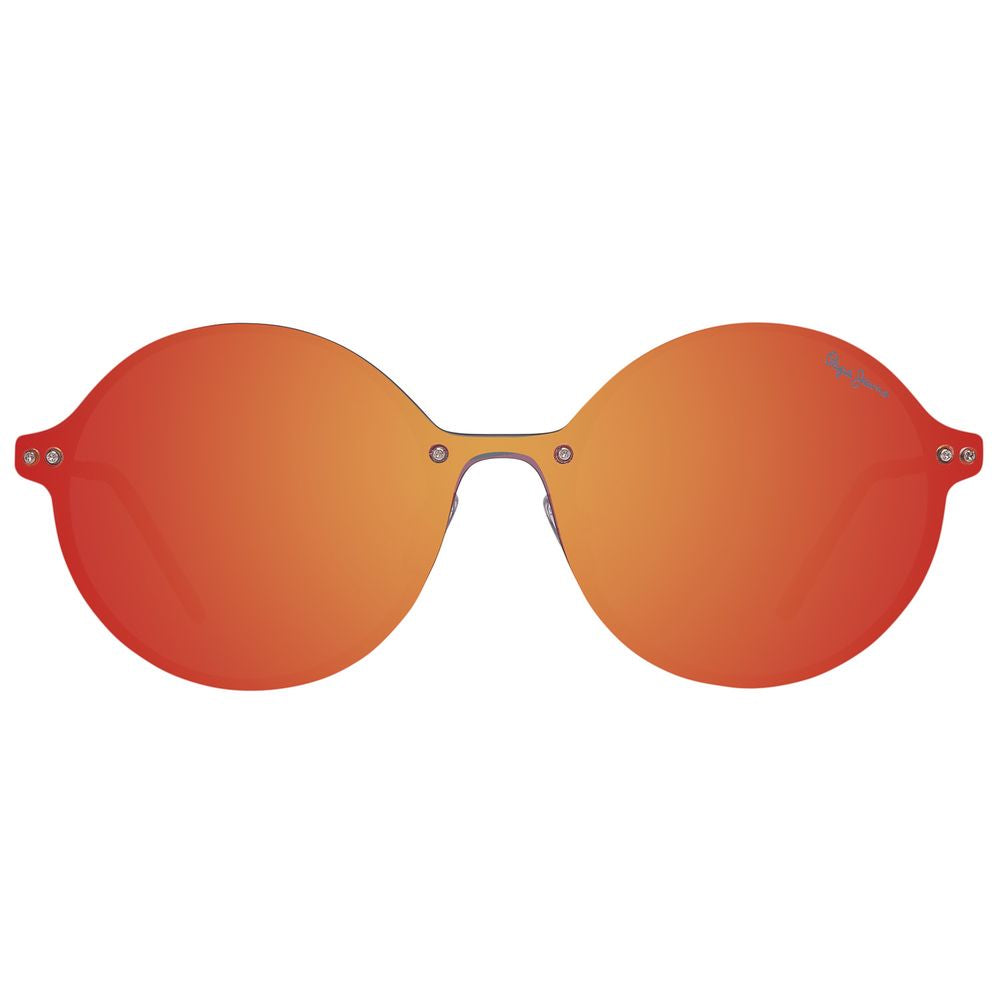 Ochelari de soare Pepe Jeans din metal negru