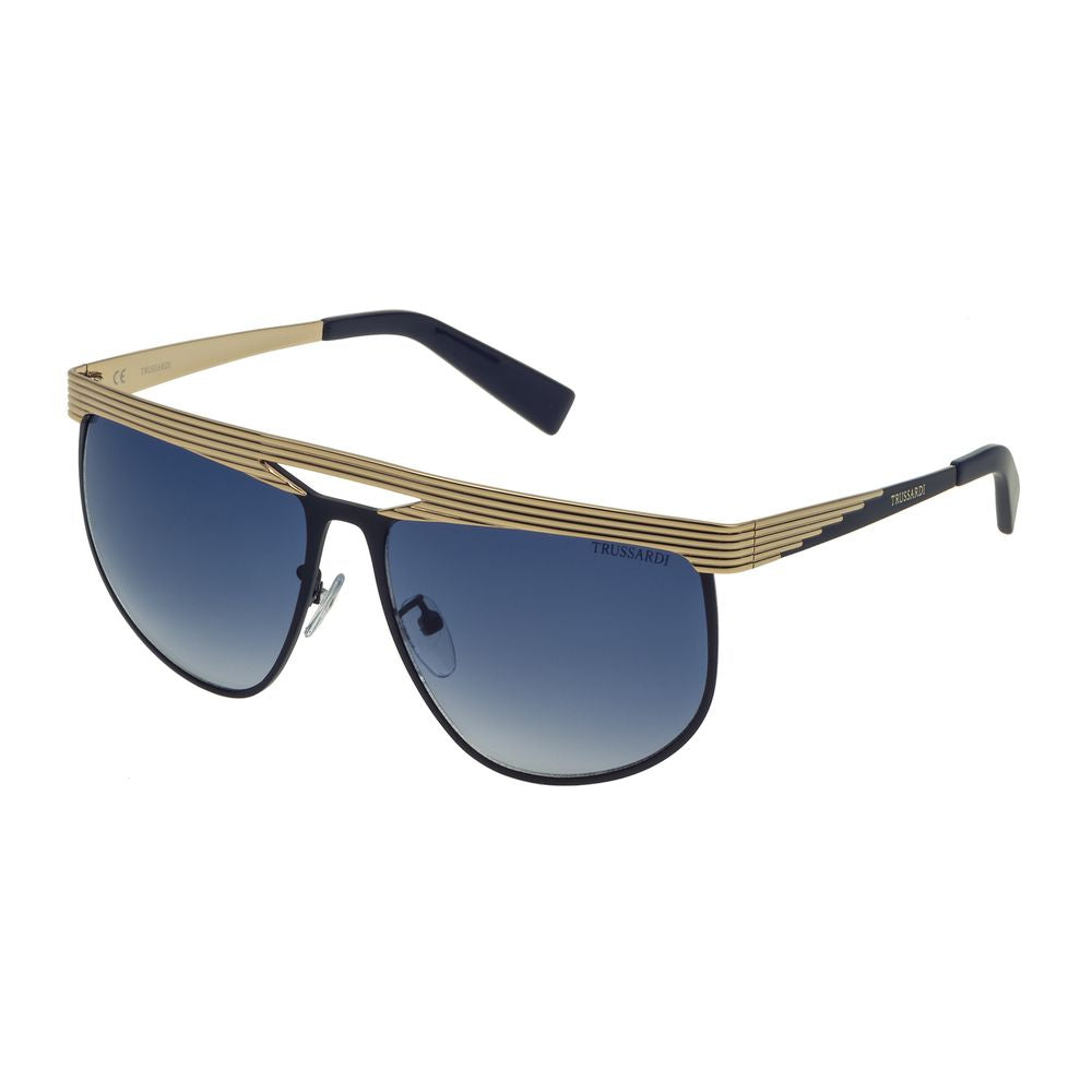Trussardi – Rosa Sonnenbrille aus Metall