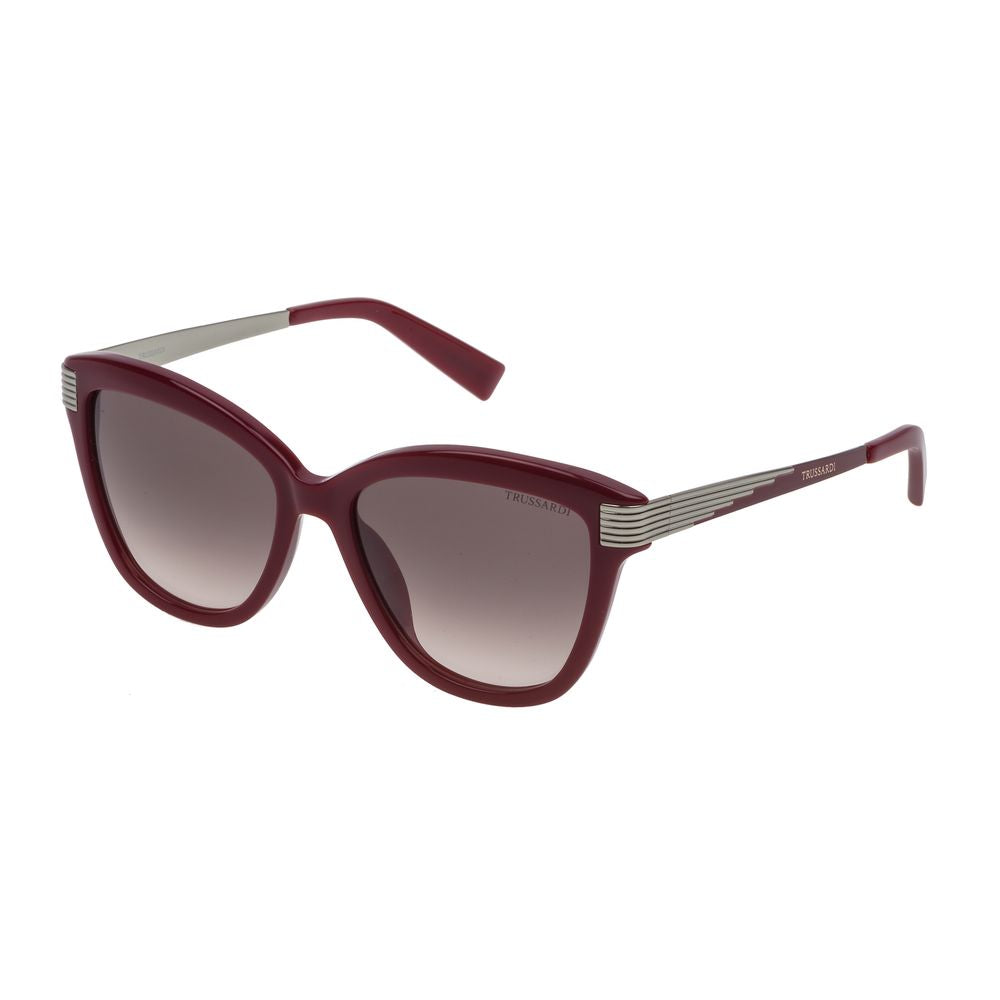 Trussardi – Rote Acetat-Sonnenbrille