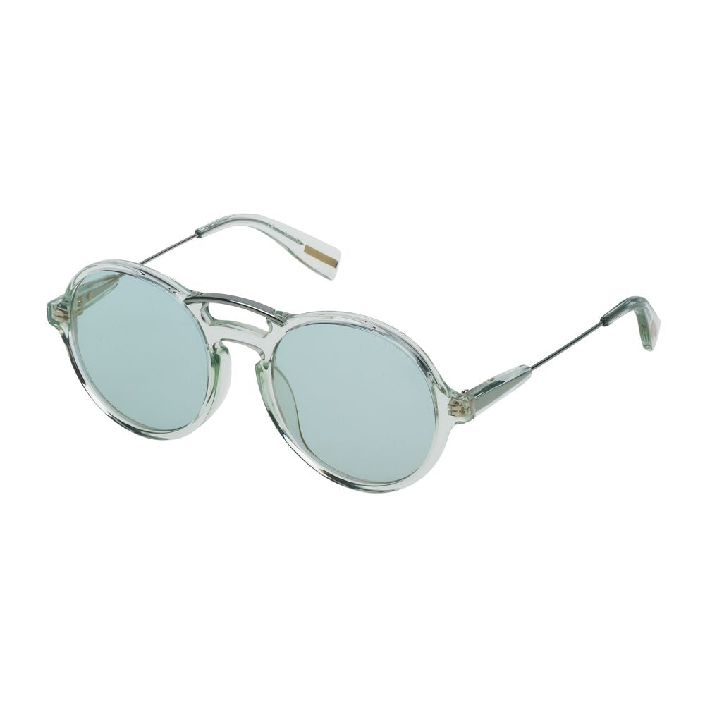 Ochelari de soare Trussardi din acetat verde