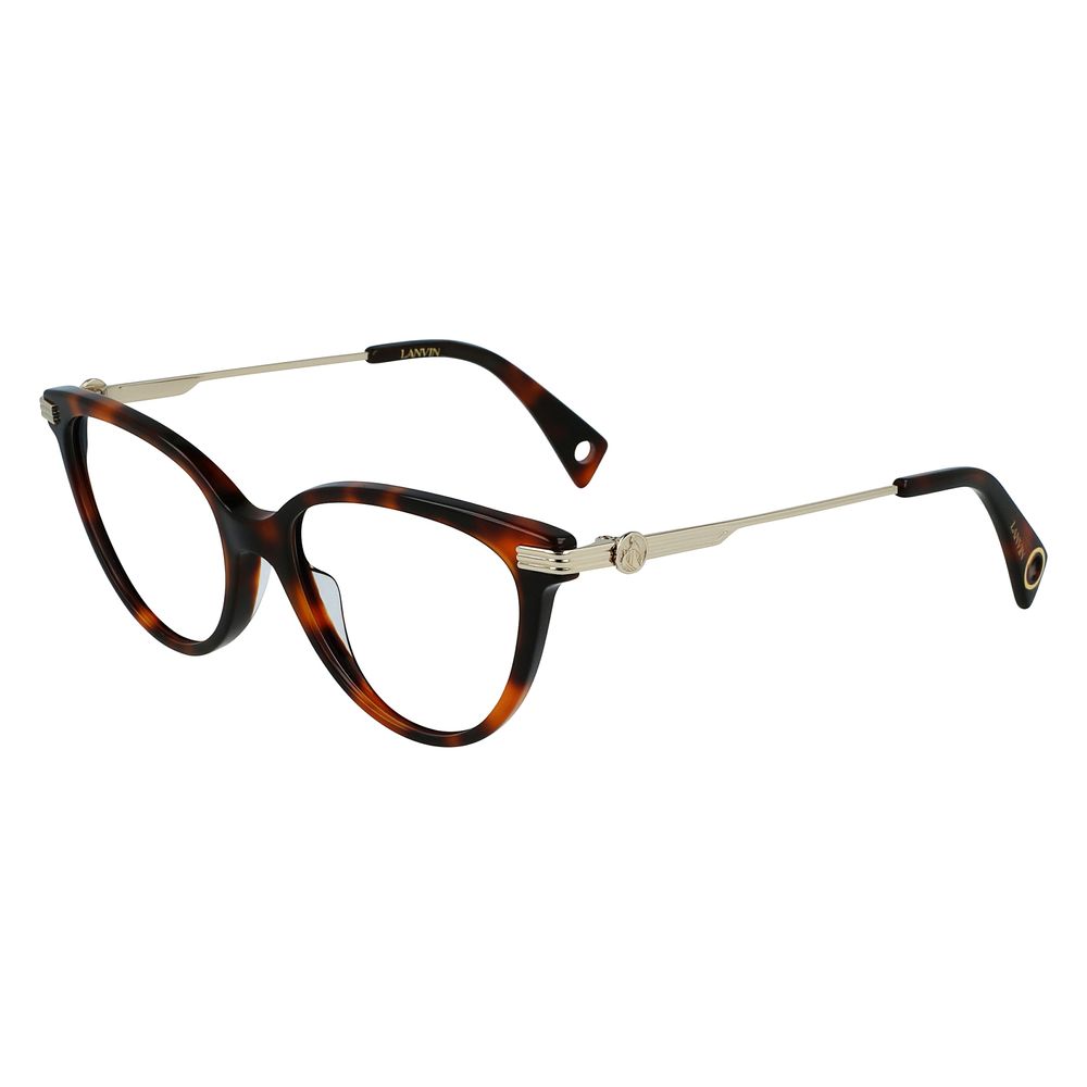 Lanvin Braune Rahmen aus Kalbshaar