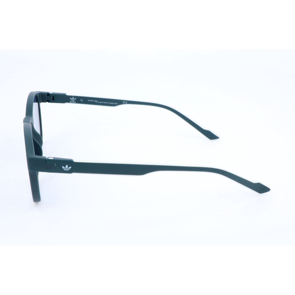 Adidas – Sonnenbrille aus Kalbshaar in Blau