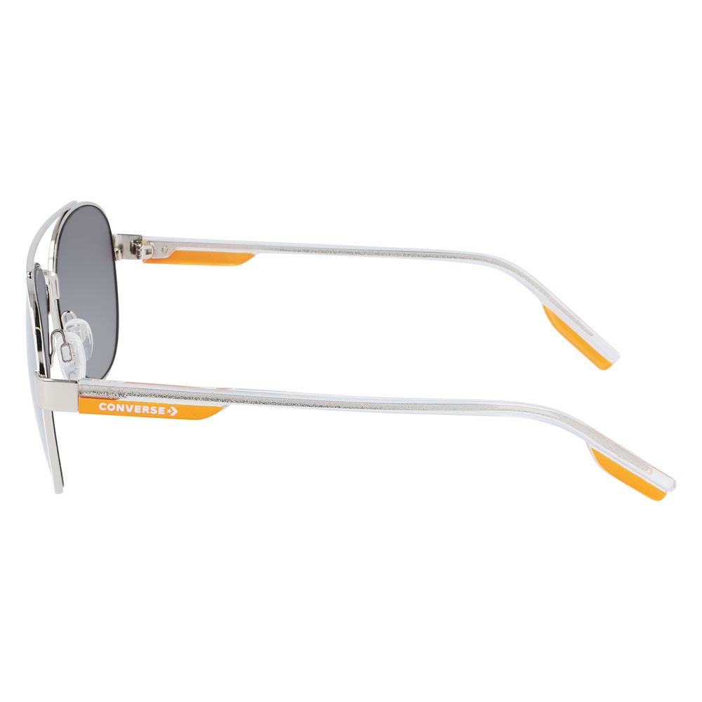 Ochelari de soare Converse din metal alb
