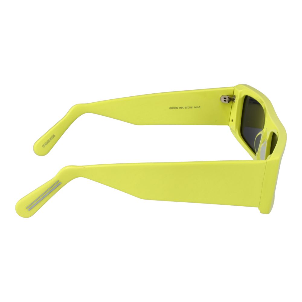 Ochelari de soare unisex verzi GCDS
