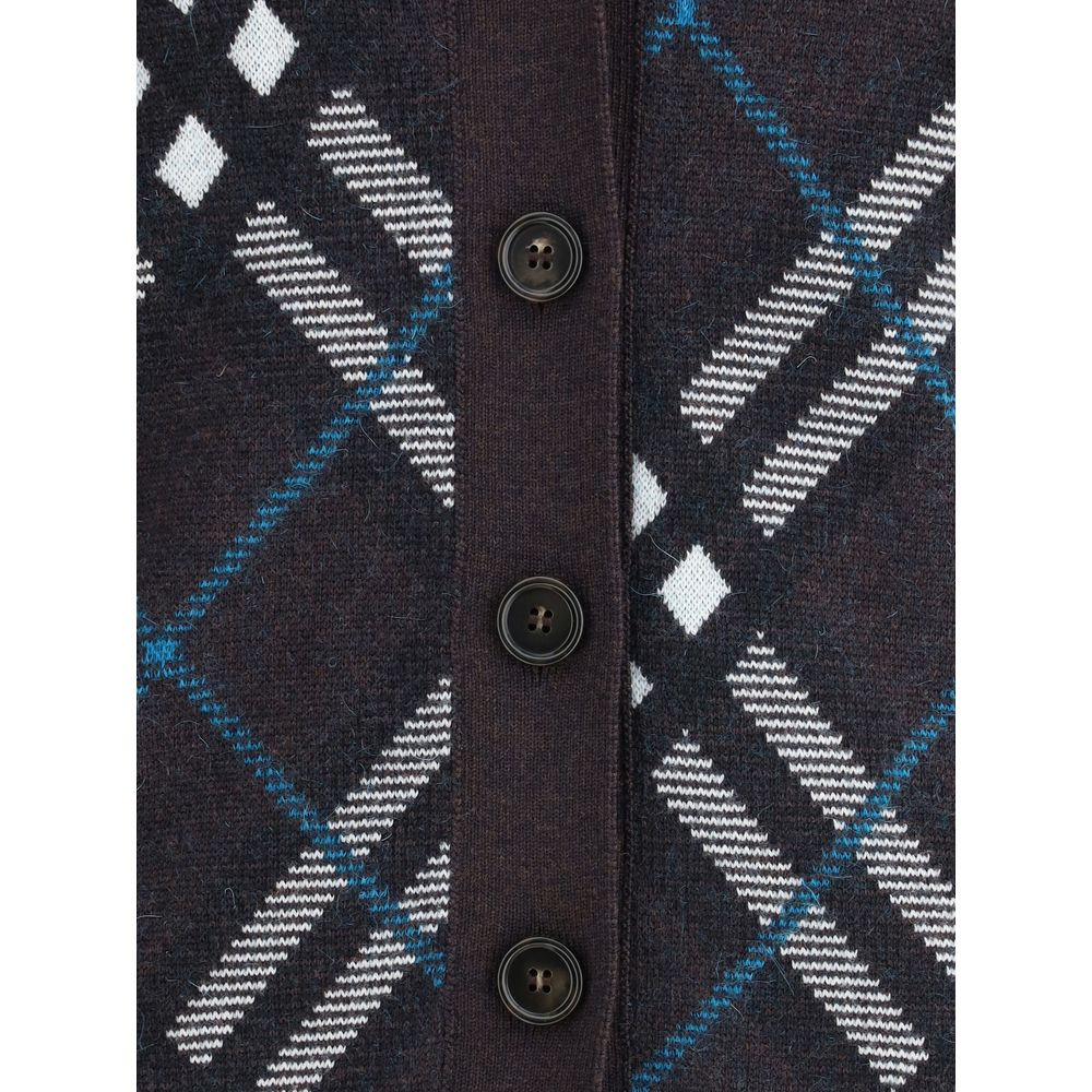 Burberry Archivio Karo-Cardigan