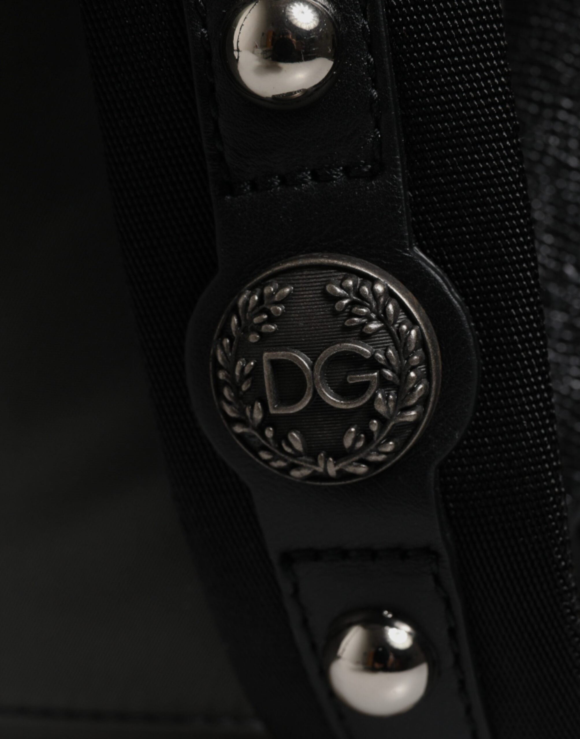 Dolce & Gabbana – Prince Forever – Schul- und Reiserucksack aus grauem Nylon