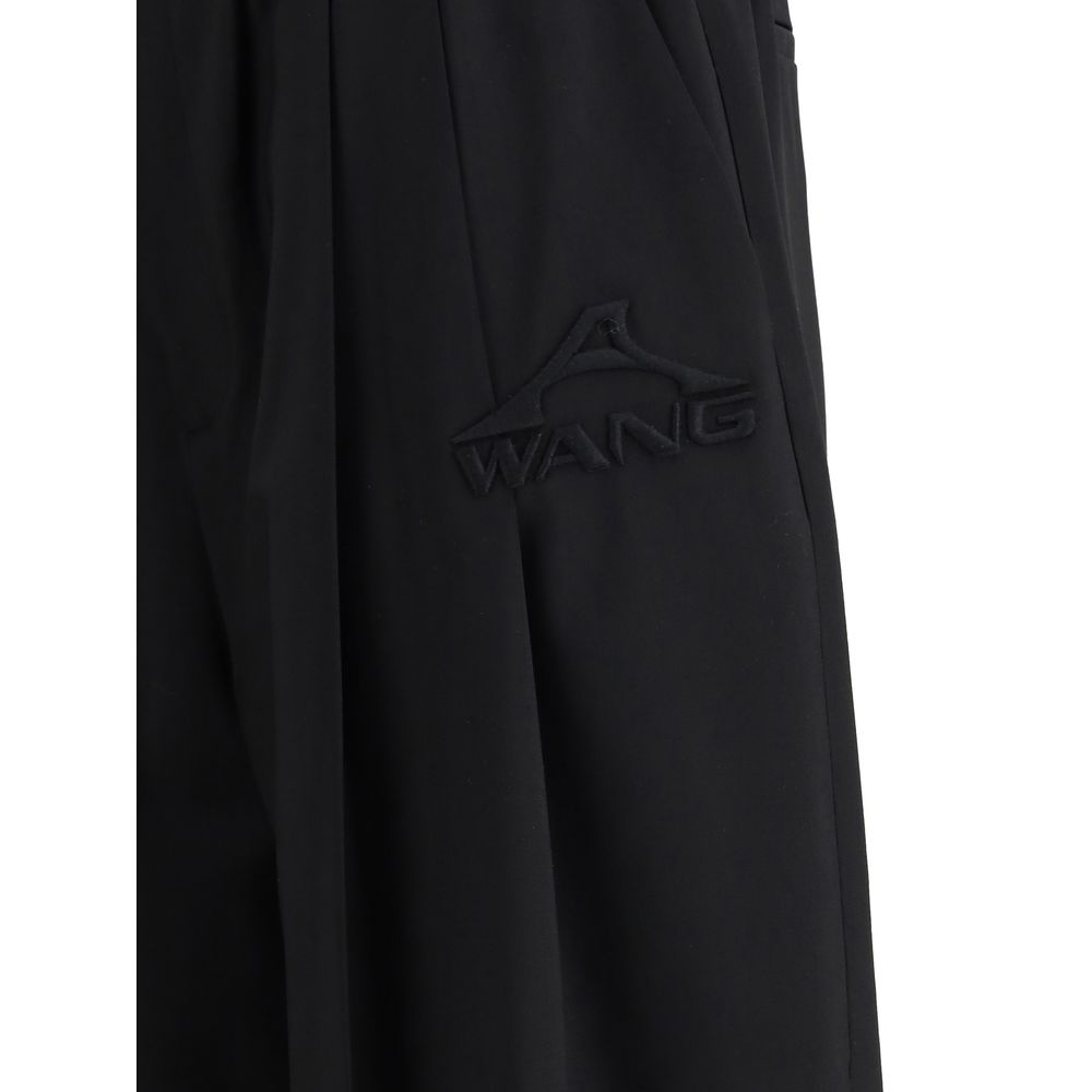 Übergroße Hose mit Alexander Wang-Logo