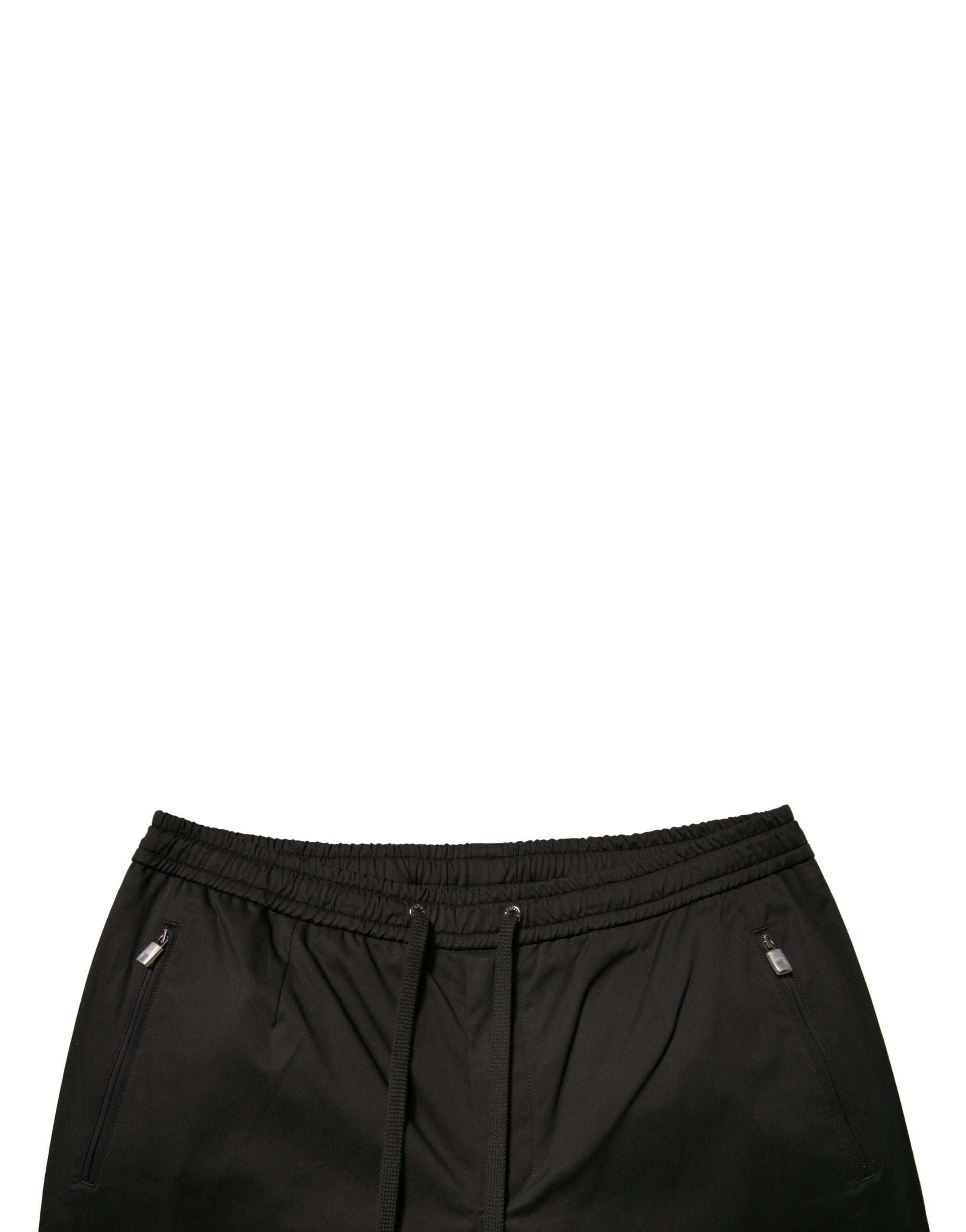 Dolce & Gabbana – Schwarze Jogginghose aus Baumwollstretch