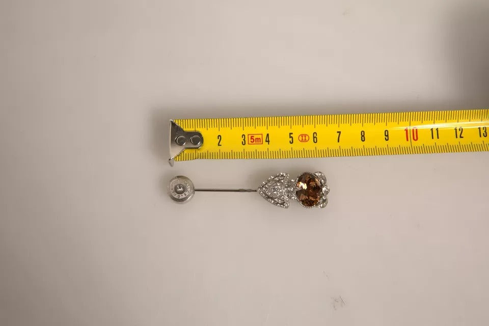 Broșă Dolce & Gabbana din argint 925 cu cristale