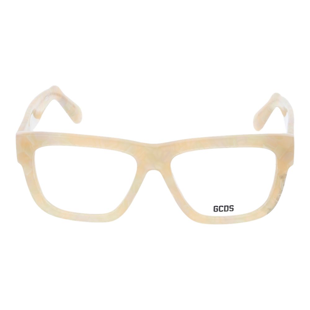 GCDS – Weiße optische Unisex-Brillen
