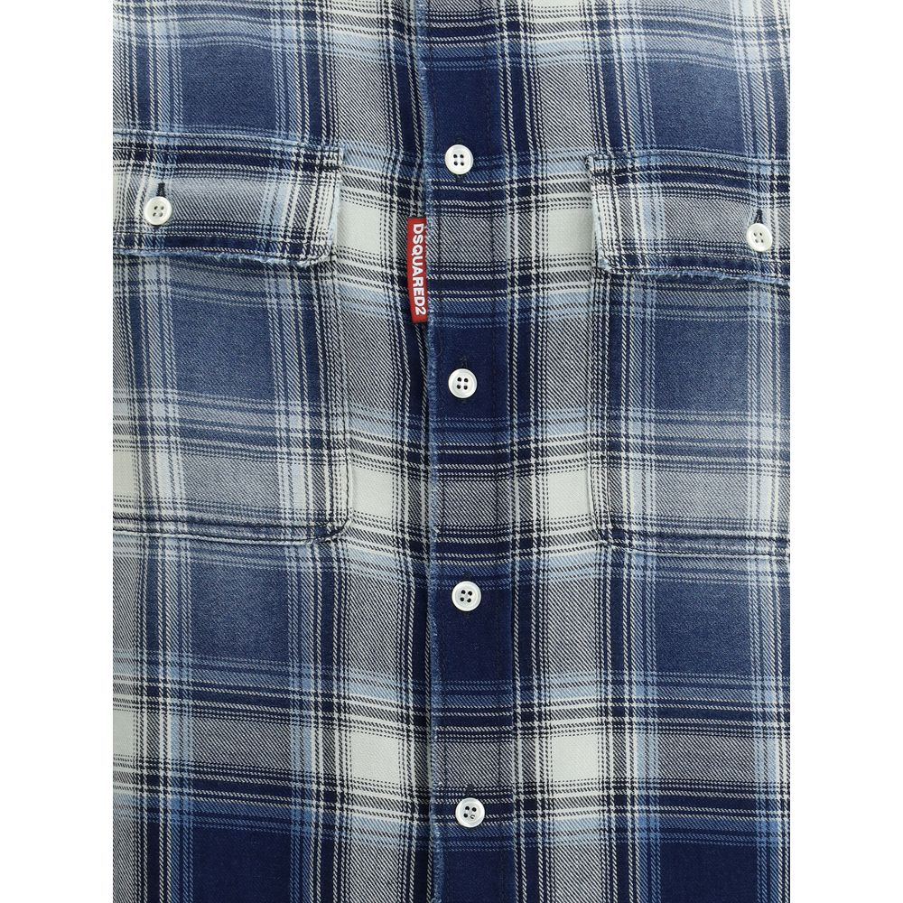 Dsquared² Baumwoll-Karohemd