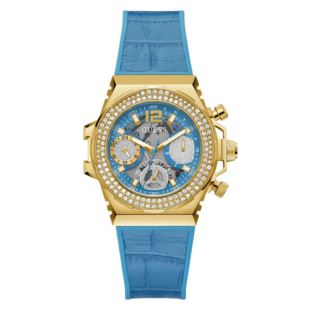 Ceas Guess albastru sintetic