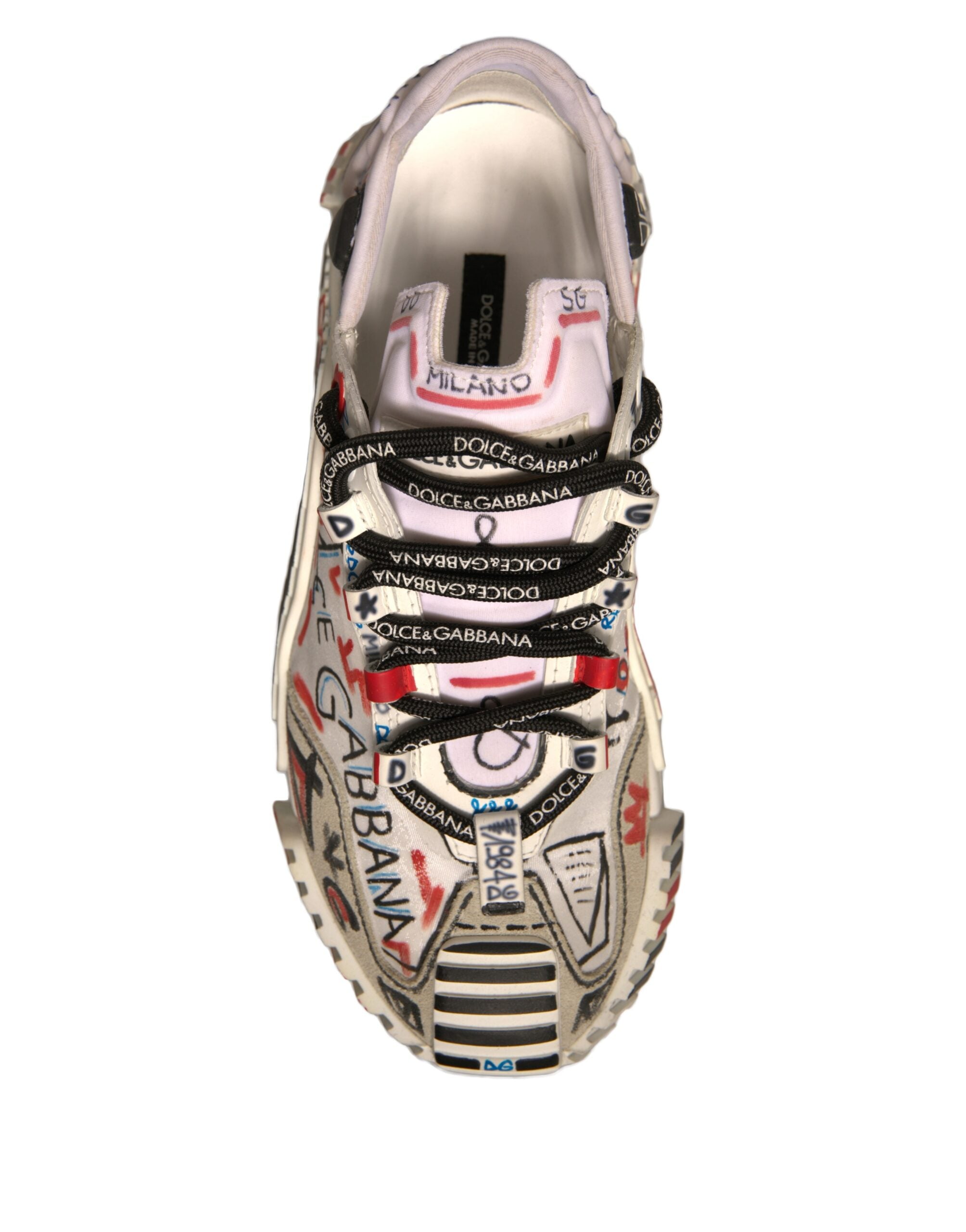 Dolce & Gabbana – Mehrfarbige NS1-Sneakers aus Wildleder