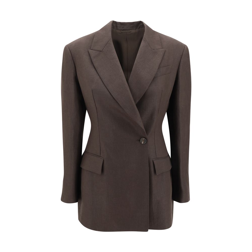 Brunello Cucinelli Leinen-Blazerjacke