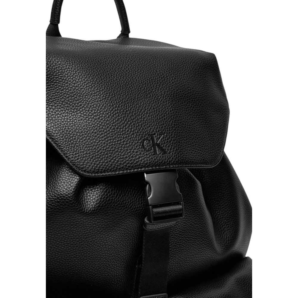 Calvin Klein Jeans – Schwarzer Polyethylen-Rucksack