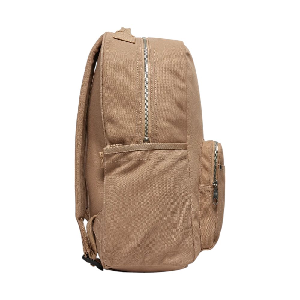 Calvin Klein – Beigefarbener Rucksack aus recyceltem Polyester